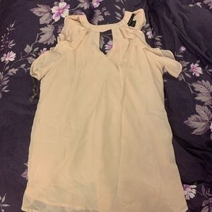 Pink Sleeveless Blouse